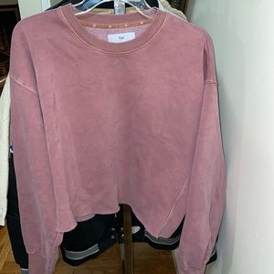 🍇🍇ARITZIA TNA CROPPED CREWECK🍇🍇